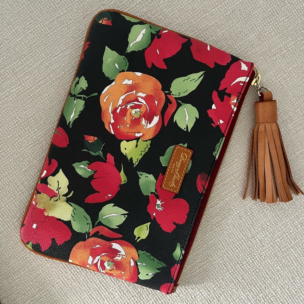 Dooney &Bourke floral pouch